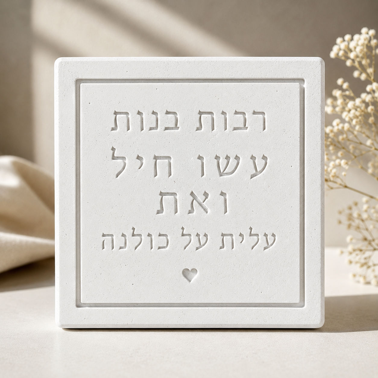 Eshet Chayil Blessing Plaque